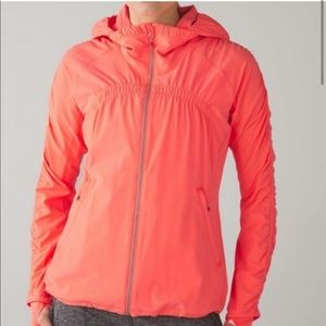 Lululemon Gather Me Slightly Coral Jacket